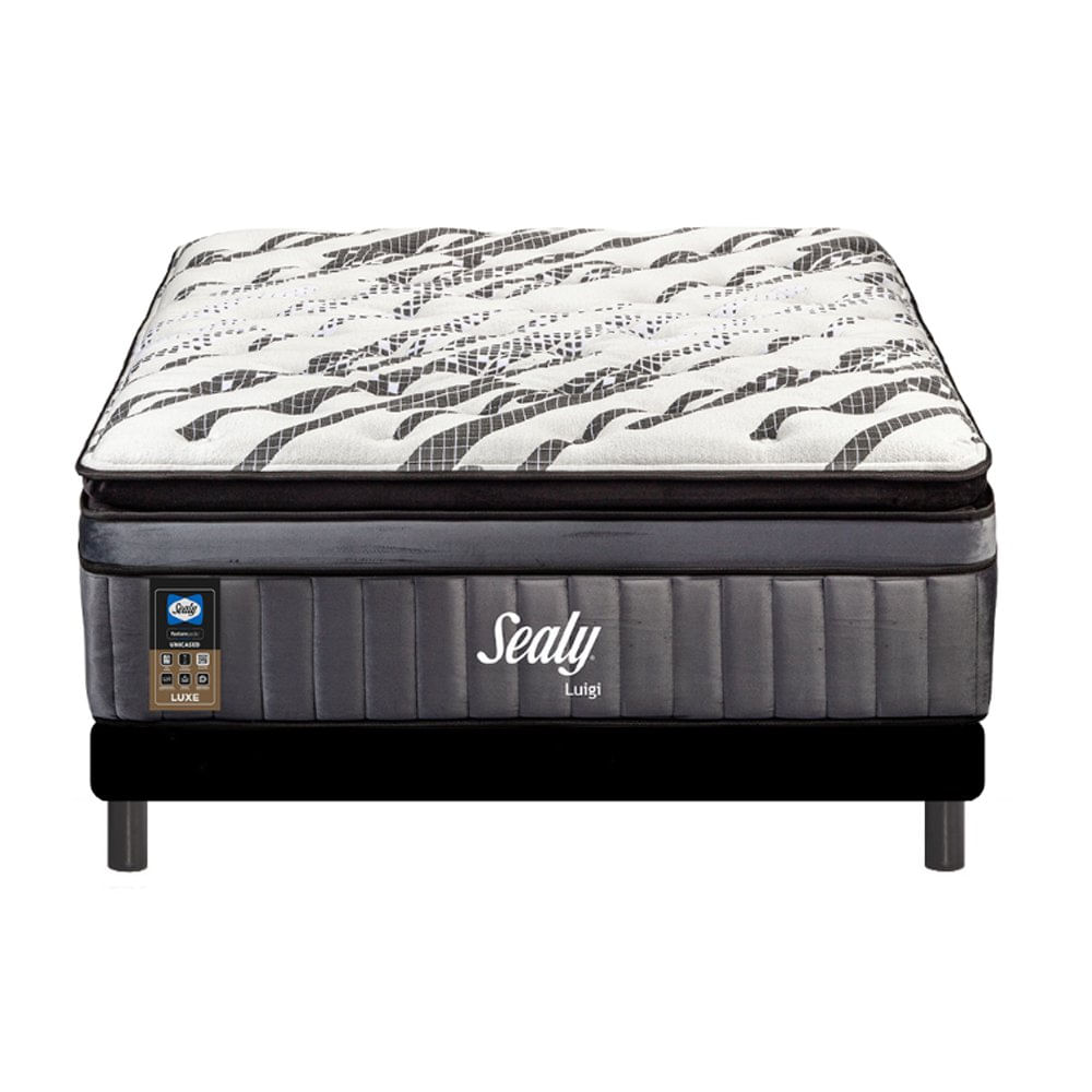 Set de Cama Colchón + Base Luigi Unicased - Varios Tamaños King