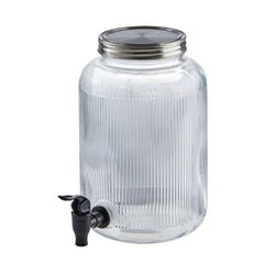 Refresquera de Vidrio Transparente 5.5 L