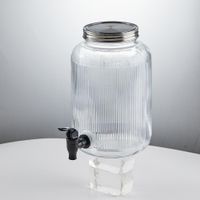 Refresquera de Vidrio Transparente 5.5 L
