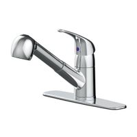 Grifo Monomando Caño Alto para Lavaplatos Cromado