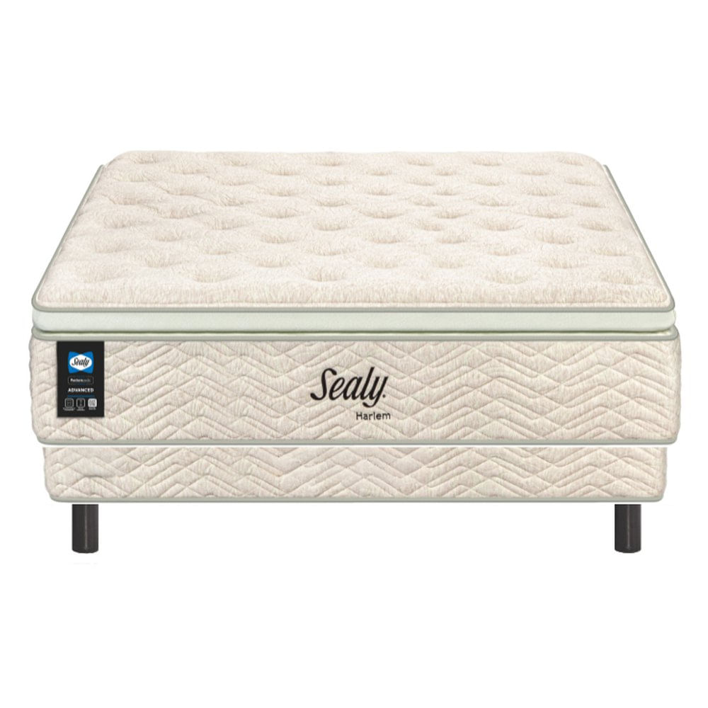 Set de Cama Colchón + Base Harlem Advance - Varios Tamaños Queen
