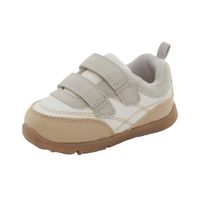 Tenis Carlos Gris y Crema Talla 0-12 Meses