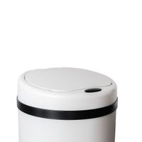 Basurero Inteligente Blanco con Sensor 30 L