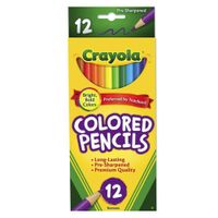 Lapices De Madera Largo De 12 Colores - Crayola