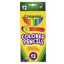 Lapices De Madera Largo De 12 Colores - Crayola