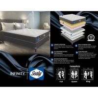 Set de Cama Colchón + Base Infinity Advance - Varios Tamaños