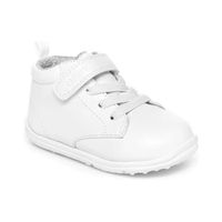 Tenis Alto Charlie Blanco Talla 0-12 Meses