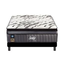 Set de Cama Colchón + Base Luigi Unicased - Varios Tamaños