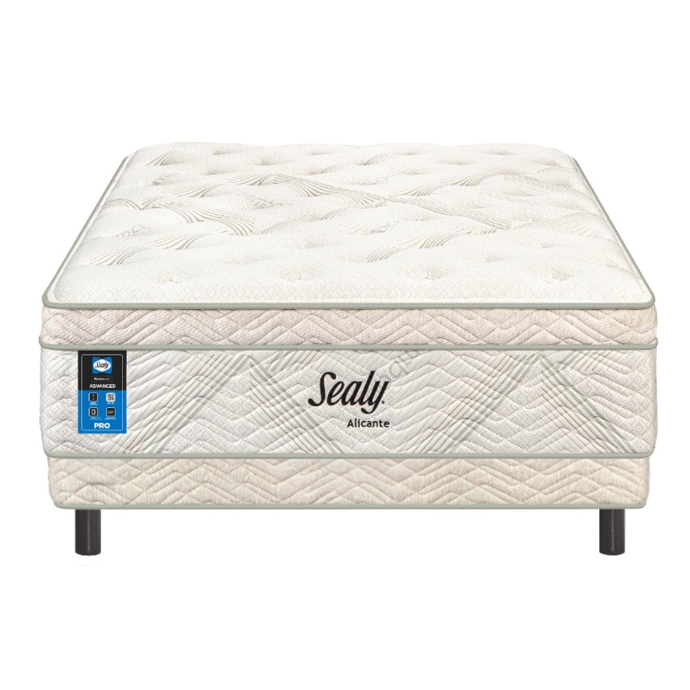Set de Cama Colchón + Base Alicante Advance - Varios Tamaños Queen