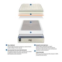Set de Cama Colchón + Base Harlem Advance - Varios Tamaños