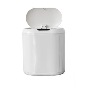 Basurero Blanco con Sensor 12 L