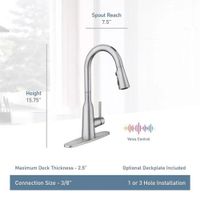 Griferia Para Cocina Monomando Smart - Moen
