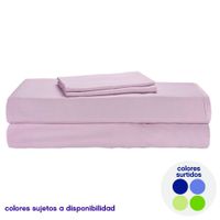 Set de Sábanas 300 Hilos King Colores Surtidos