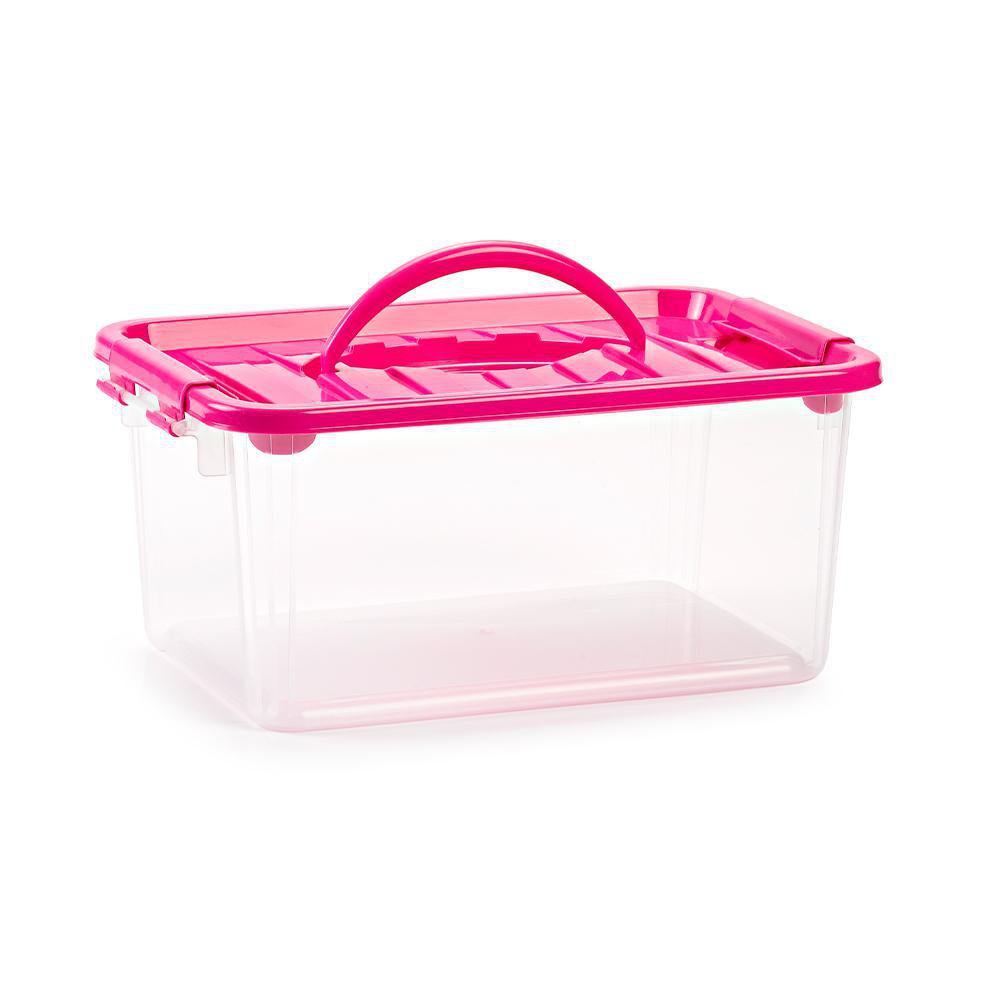Caja Organizadora 3.5 L Color Fucsia