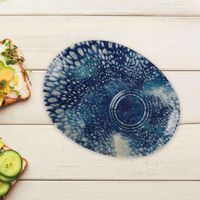 Plato para Postre de Cerámica Decorativa Galactic