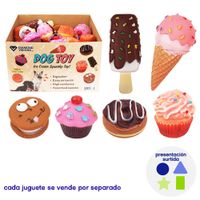 Juguete para Perro en Forma de Postre Diseños Surtidos