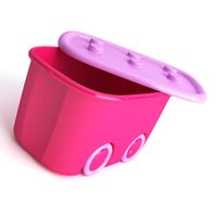 Caja Organizadora Rosa con Ruedas