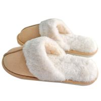 Pantufla Beige - Varias Tallas