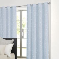Cortina Voile Turquesa 140x229 Cm