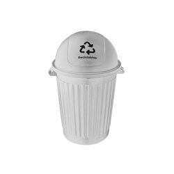 Bote Swing para Basura Reciclable Blanco 80 L