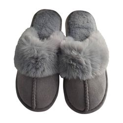 Pantufla Gris - Varias Tallas