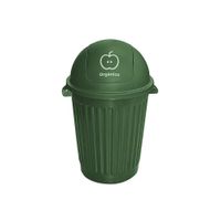 Bote Swing para Reciclaje Orgánico Verde Ciprés 80 L