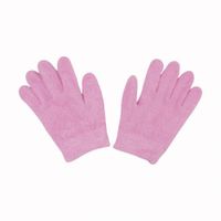 Par de Guantes para Spa Rosados