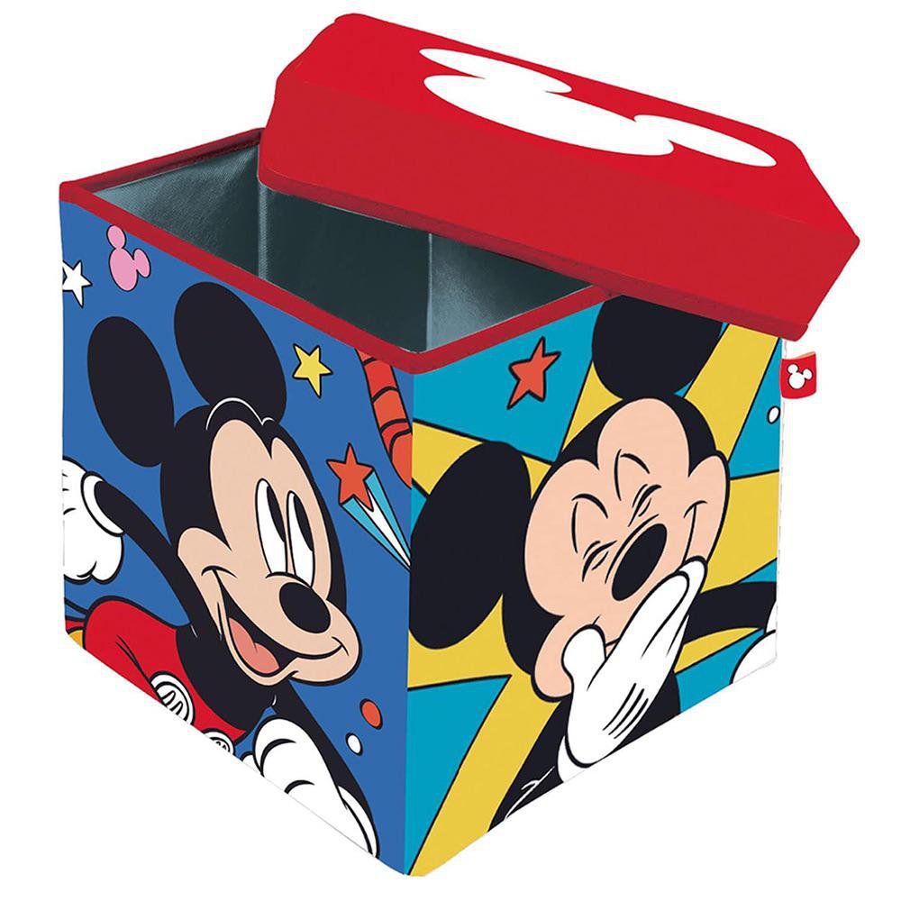 Taburete de Almacenamiento Diseño Mickey