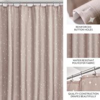 Cortina de Tela para Baño con Estilo Moderno y Resistente