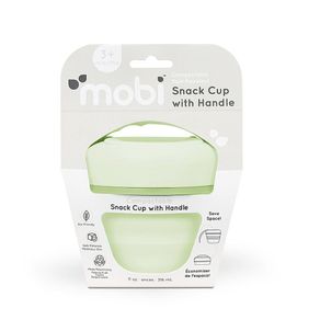 Recipiente Verde para Snacks Plegable