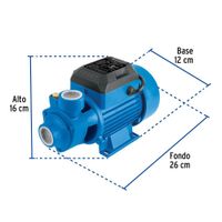 Bomba Periférica para Agua de 1/2 HP