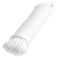 Cuerda de Poliéster Diamante Blanca 6 Mm x 15 M