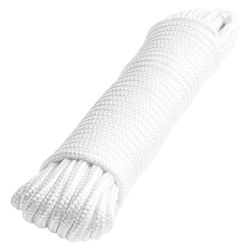 Cuerda de Poliéster Diamante Blanca 6 Mm x 15 M