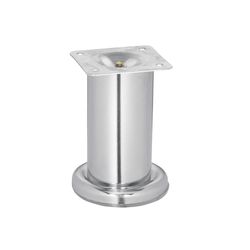 Pata para Sofá y Mueble Cromo 100 Mm