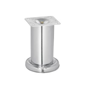 Pata para Sofá y Mueble Cromo 100 Mm