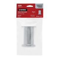 Pata para Sofá y Mueble Cromo 100 Mm