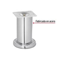 Pata para Sofá y Mueble Cromo 100 Mm