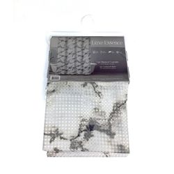 Cortina de Baño Marble con Ganchos