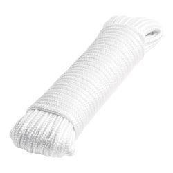 Cuerda de Poliéster Diamante Blanca 5 Mm X 15 M