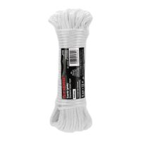 Cuerda de Poliéster Diamante Blanca 5 Mm X 15 M