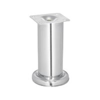 Pata para Sofá y Mueble Cromo 120 Mm