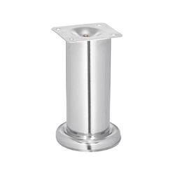 Pata para Sofá y Mueble Cromo 120 Mm