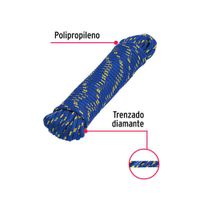 Cuerda Trenzada de Polipropileno Multicolor 5 Mm x 15 M