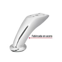 Pata para Sofá y Mueble Cromo 90 Mm