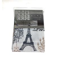 Cortina de Baño París con Ganchos