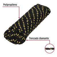 Cuerda Trenzada de Polipropileno Multicolor 10 Mm X 30 M