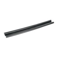 Guardapolvo para Puerta con Funda Negro 100 Cm