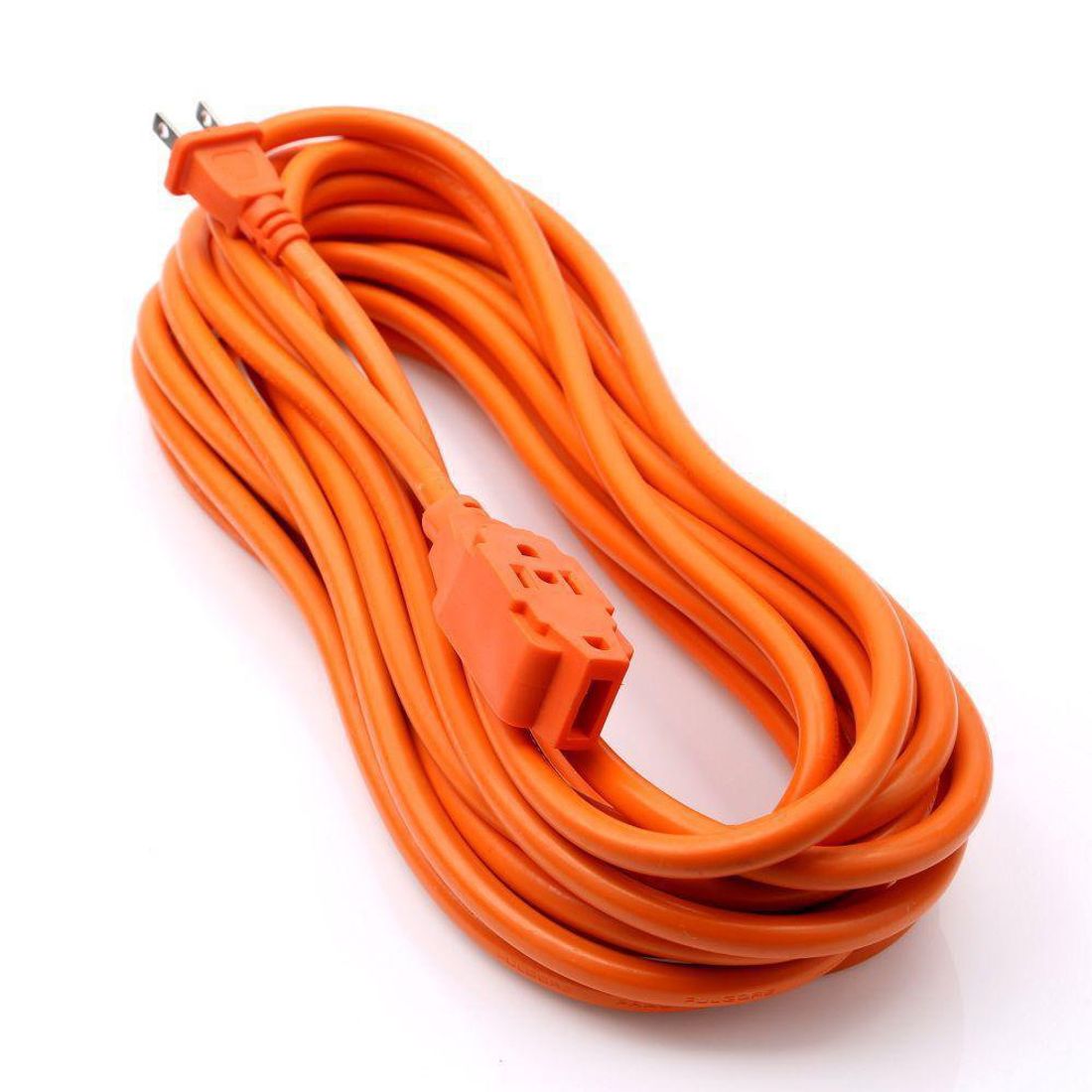 10 m Cable alargador para cortacésped color naranja 