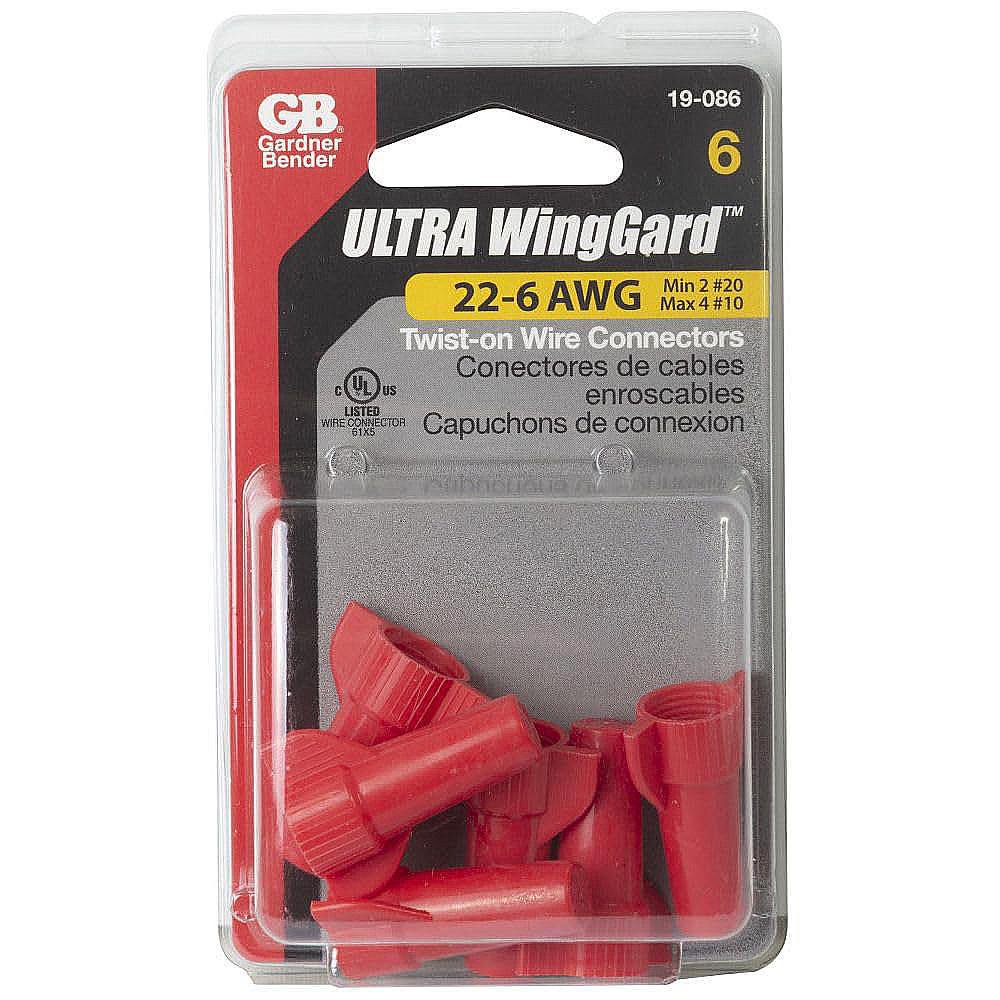 Conector Ciego de Rosca Rojo 6 a 22 AWG Conector Ciego de Rosca 6 a 22 Awg