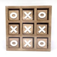 Juego de Mesa Tic-Tac-Toe 30x30 Cm